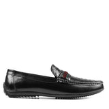 Manzoni Handmade Forio Ostrich Leather Loafers