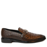 Manzoni Handmade Circeo Croc Style Loafers