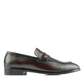 Manzoni Handmade Cariano Leather Loafers