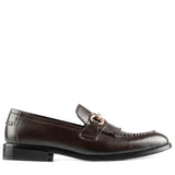 Manzoni Handmade Salvo Leather Loafers