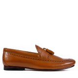 Manzoni Handmade ScaleaBrogued Edges Loafers