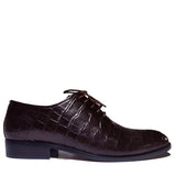 Manzoni Handmade Salò Crocodile Style Oxfords