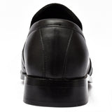 Manzoni Handmade Monte Black Loafers