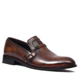 Manzoni Handmade Terme Leather Loafers