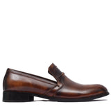 Manzoni Handmade Terme Leather Loafers