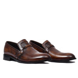 Manzoni Handmade Terme Leather Loafers