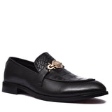 Manzoni Handmade Cesareo Croc Style Loafers
