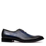 Manzoni Handmade Giovanni Plain-Toe Leather Oxford Shoes