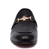 Manzoni Handmade Muggiò Leather Loafers