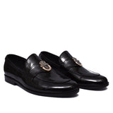 Manzoni Handmade Fluggi Leather Loafers