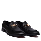 Manzoni Handmade Muggiò Leather Loafers