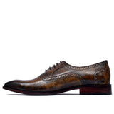 Manzoni Handmade Zola Oxfords Shoes