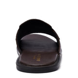 Manzoni Handmade Stin Leather Slipper For Men
