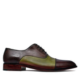 Manzoni Handmade Merlungo Leather Oxfords