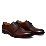 Manzoni Handmade Lupari Oxford Shoes