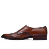 Manzoni Handmade Wese Double Monkstrap Shoes