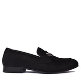 Manzoni Handmade Cassino Black Loafers