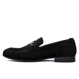 Manzoni Handmade Cassino Black Loafers