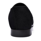 Manzoni Handmade Cassino Black Loafers