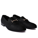 Manzoni Handmade Cassino Black Loafers