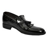 Manzoni Handmade Leather Tassels Style Men's Shoes - Manzoni