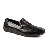 Manzoni Handmade Forio Ostrich Leather Loafers