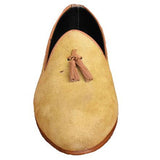 Manzoni Handmade Coffee Brown Suede Leather - Manzoni