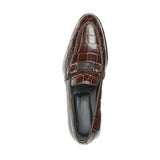 Manzoni Handmade Marche Leather Loafers