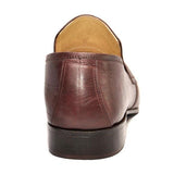 Manzoni Handmade Brown Leather Loafers - Manzoni