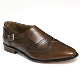 Manzoni Handmade Frank Leather Monkstraps