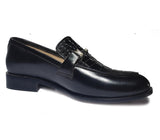 Manzoni Handmade Aversa Croc Style Loafers
