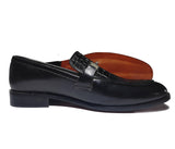 Manzoni Handmade Aversa Croc Style Loafers