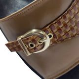 Manzoni Handmade Buckle Style Leather Sandal
