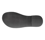 Manzoni Handmade Black Leather Slipper For Men