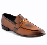 Manzoni Handmade notico Leather Loafers