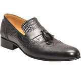 Manzoni Handmade Leather Tassels, Brook Snake - Manzoni