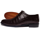 Manzoni Handmade Salò Crocodile Style Oxfords