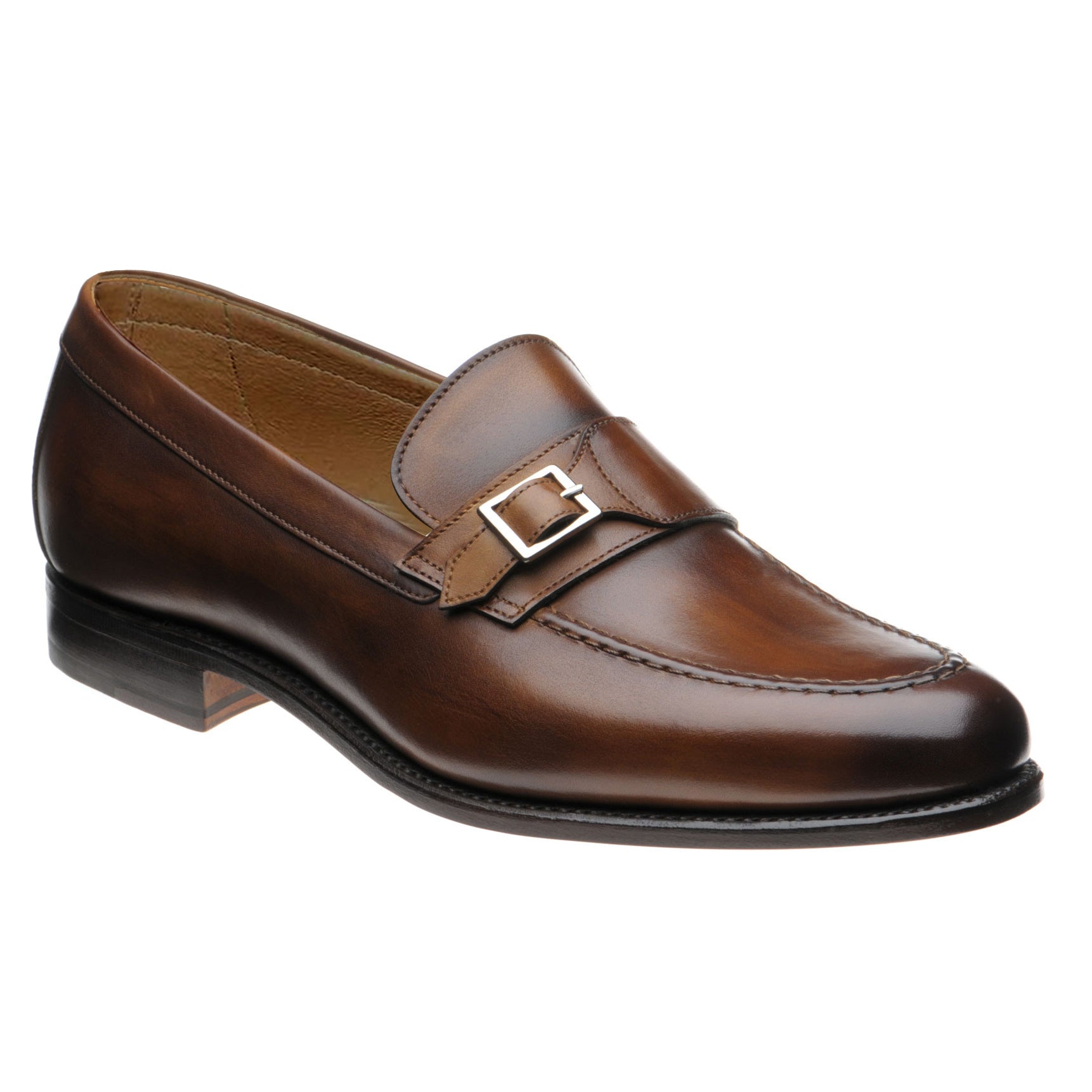 Manzoni Handmade Schio Buckle Style Loafers
