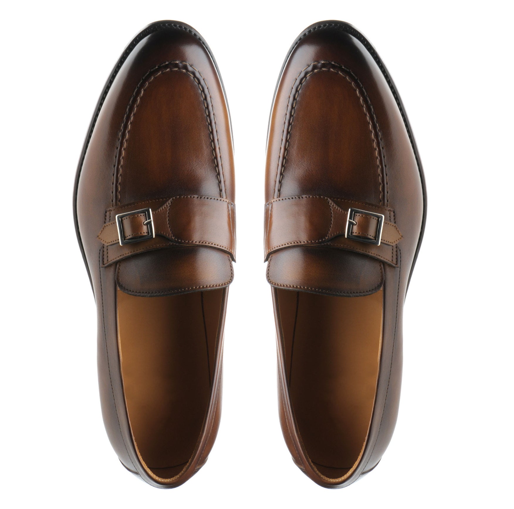 Manzoni Handmade Schio Buckle Style Loafers