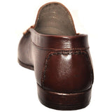 Manzoni Handmade Brown Casual Leather Shoes - Manzoni