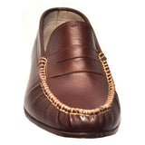 Manzoni Handmade Brown Casual Leather Shoes - Manzoni