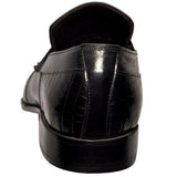 Manzoni Handmade Black Leather Monk Strap - Manzoni
