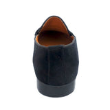 Manzoni Handmade Suede Leather Shoes With Strap - Manzoni
