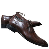 Manzoni Handmade Classic Style Oxford Shoes - Manzoni